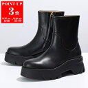 Gianvito Rossi ジャンヴィトロッシ アンクルブーツ MONTEY G73297.20GOM.VGI レディース ショートブーツ レザー ラウンドトゥ 靴 NERO