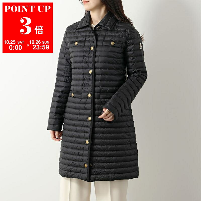 MONCLER モンクレール ダウンジャケット CALIPSO カリプソ 1C00020 595FE レディース ナイロン ロング スナップボタン 襟付き アイコンパッチ 999のサムネイル