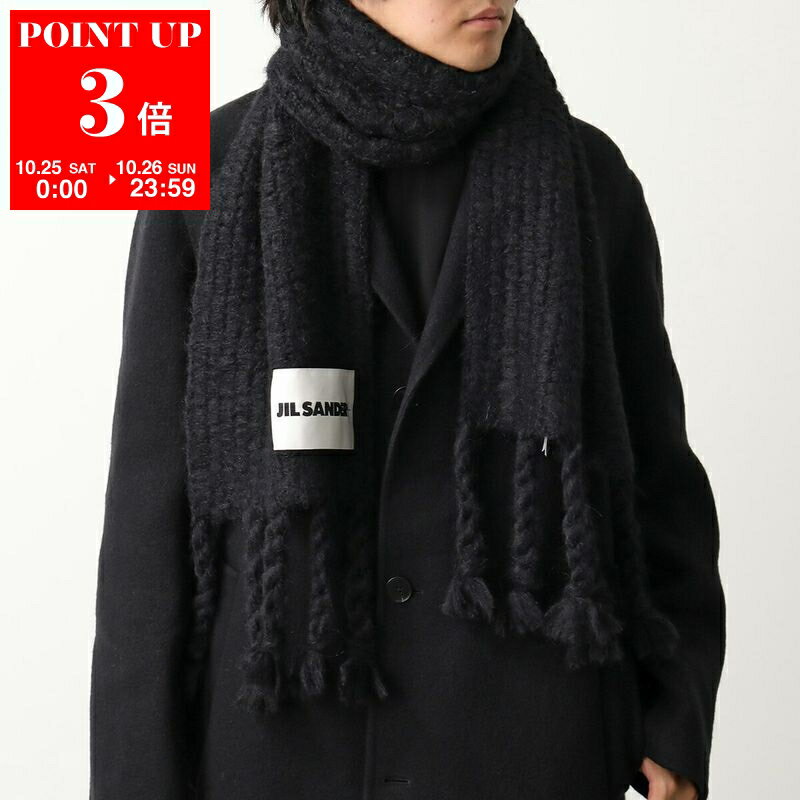 JIL SANDER+ 륵 ץ饹 J47ZZ0119 J14731  ե ˥å ȡ   001/BLACK