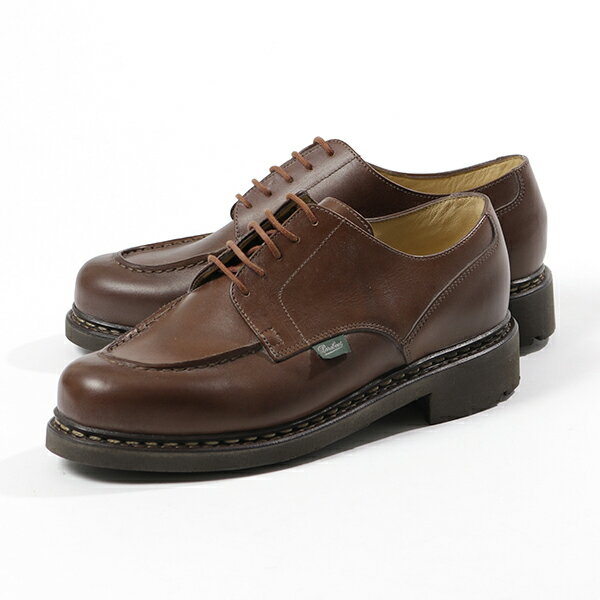 【6/10～6/11(水)1:59までポイント3倍】Paraboot パラブーツ CHAMBORD シャンボード Uチップ レザー シューズ 710708 MARRON-LISMARRON 靴 メンズ【po_sannn】