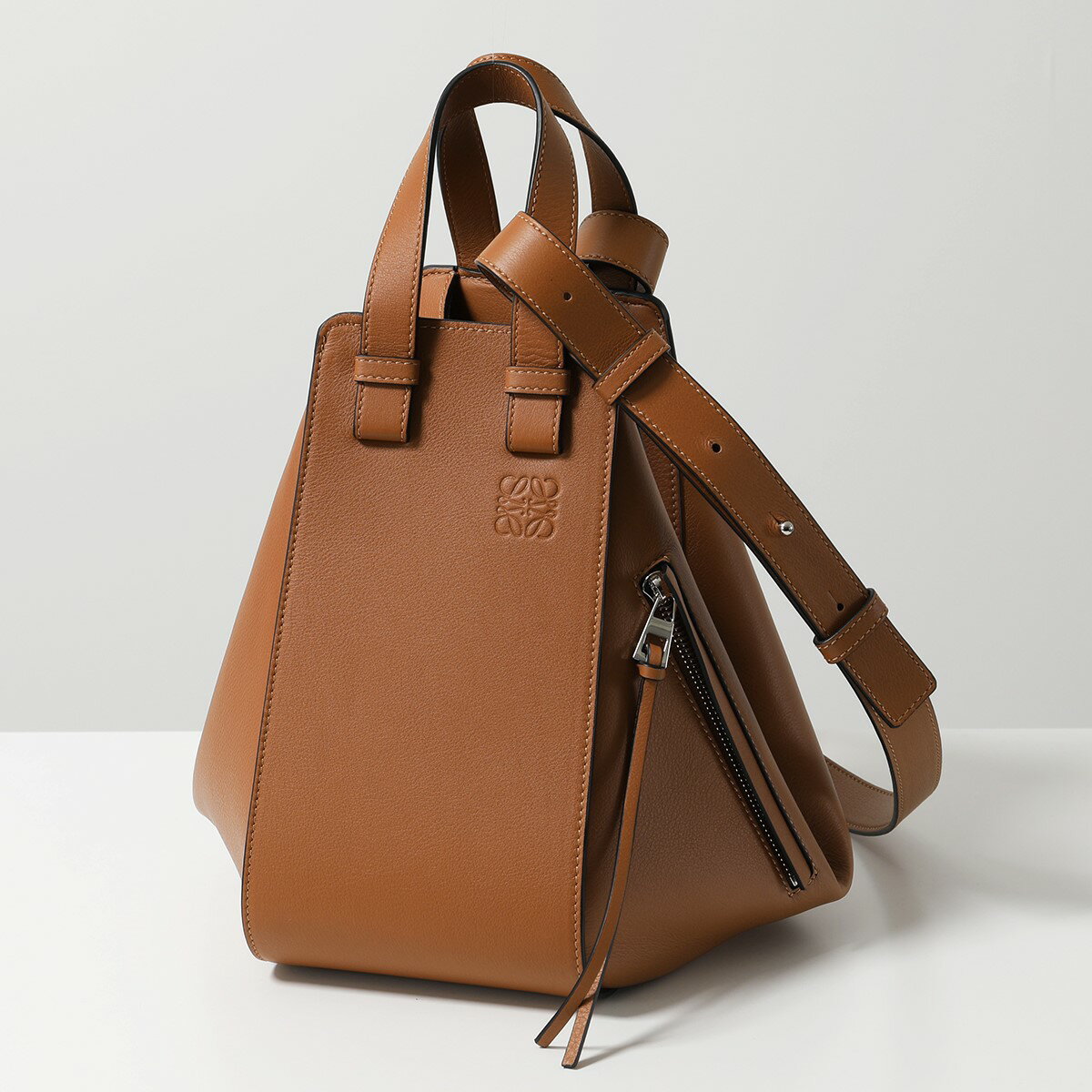 LOEWE ロエベ 387.30.S35 HAMMOCK SMALL BAG ハンモック スモール バッグ 6way トート ハンドバッグ ショルダーバッグ 2530/TAN 鞄 レ..