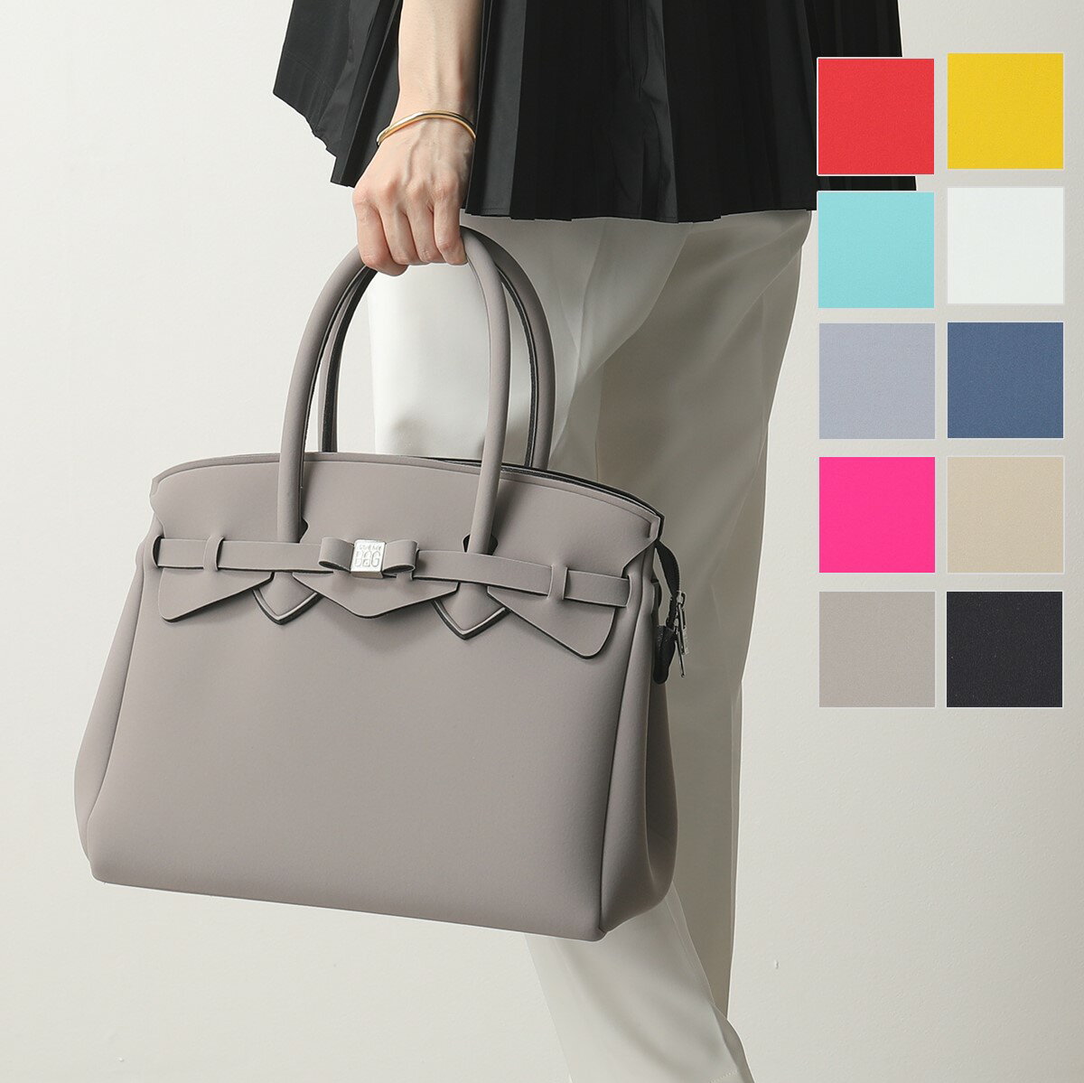 SAVE MY BAG セーブマイバッグ 20204N MISS PLUS LYCRA カラー10色 ミス プラス 軽量 トートバッグ 鞄 レディース