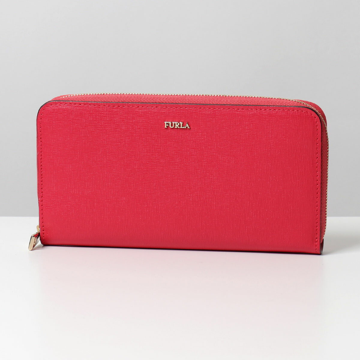 【エントリーでポイント最大19倍！6月15日限定】Furla フルラ 1046398 PR82 B30 BABYLON XL ZIP AROUND バビロン レザー ラウンドファスナー長財布 FRAGOLAh レディース