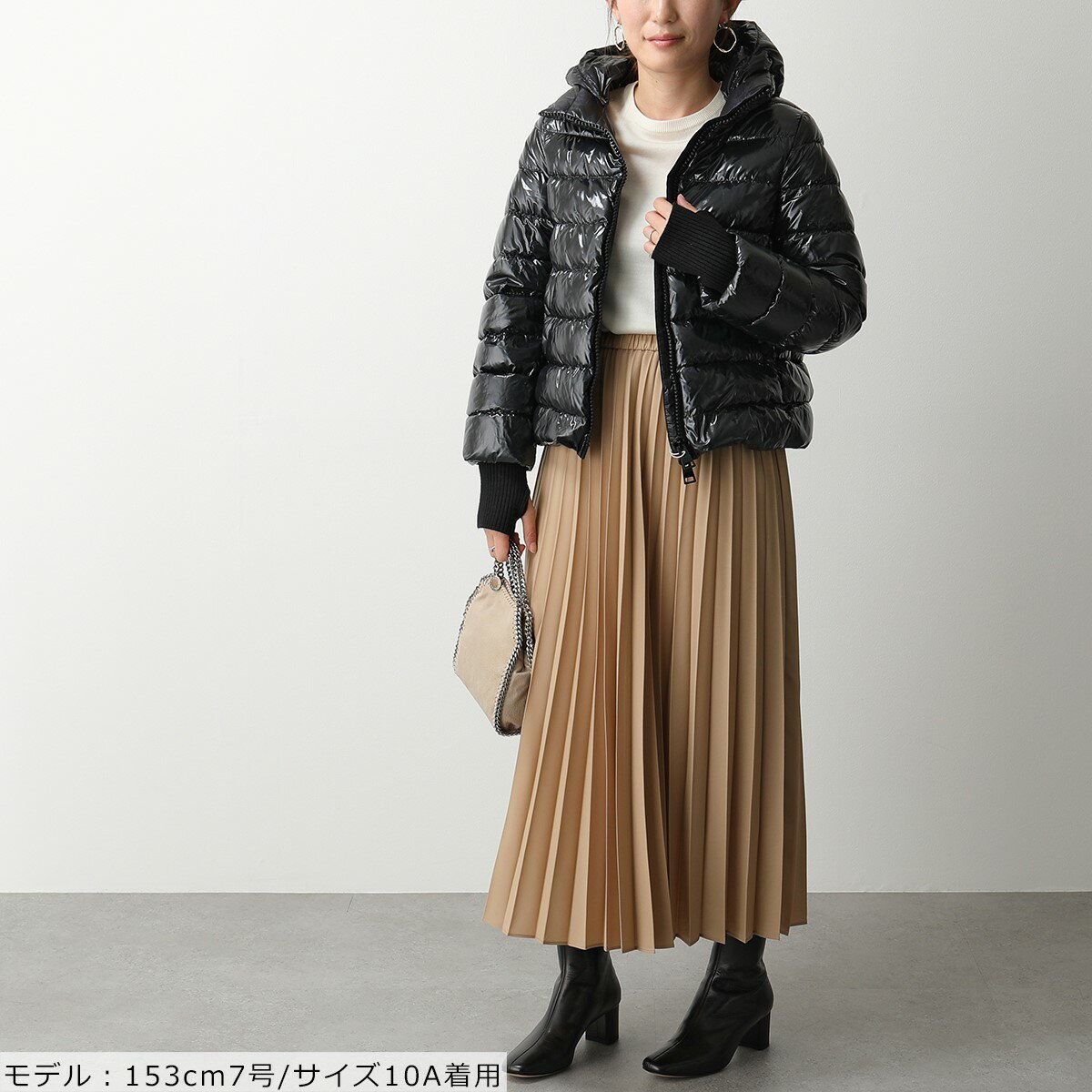 HERNO KIDS ヘルノ キッズ PI0067G 12220 フード付き リブ袖ニット ダウンジャケット ダウンコート 9