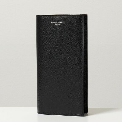 SAINT LAURENT サンローラン 長財布 396308 BTY0N メンズ レザー 二つ折り 小銭入れ付 1000 396308BTY0N1000【po_sannn】【dc_kikaku】