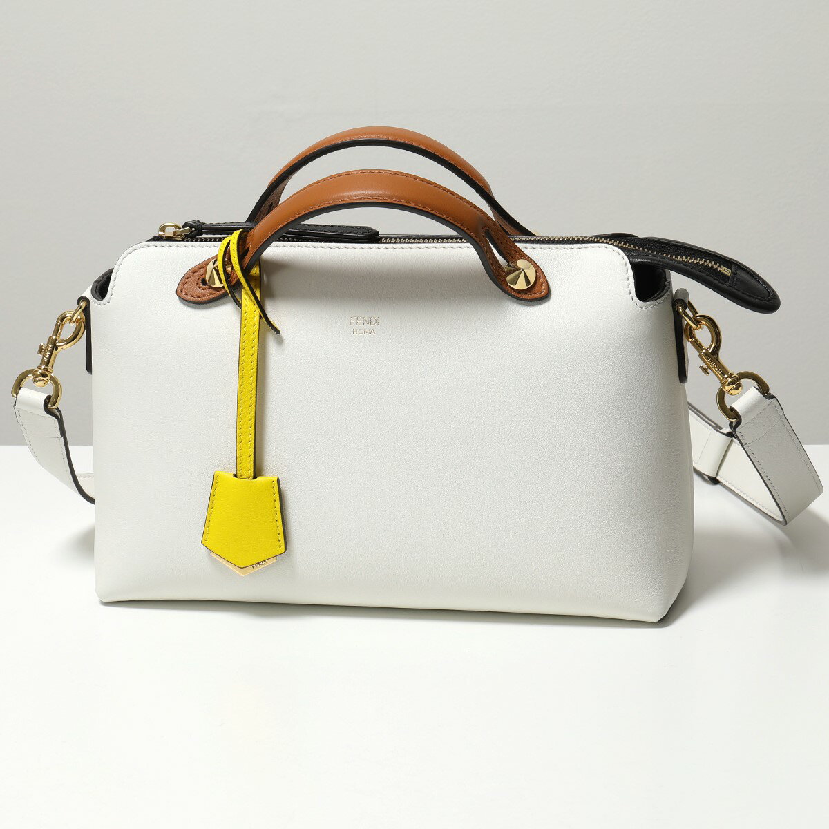 FENDI フェンディ 8BL146 5QJ BY THE WAY バイザウェイ ミディアム 2way ボストンバッグ ハンドバッグ ショルダーバッグ レザー F1D59 鞄 レディースのサムネイル
