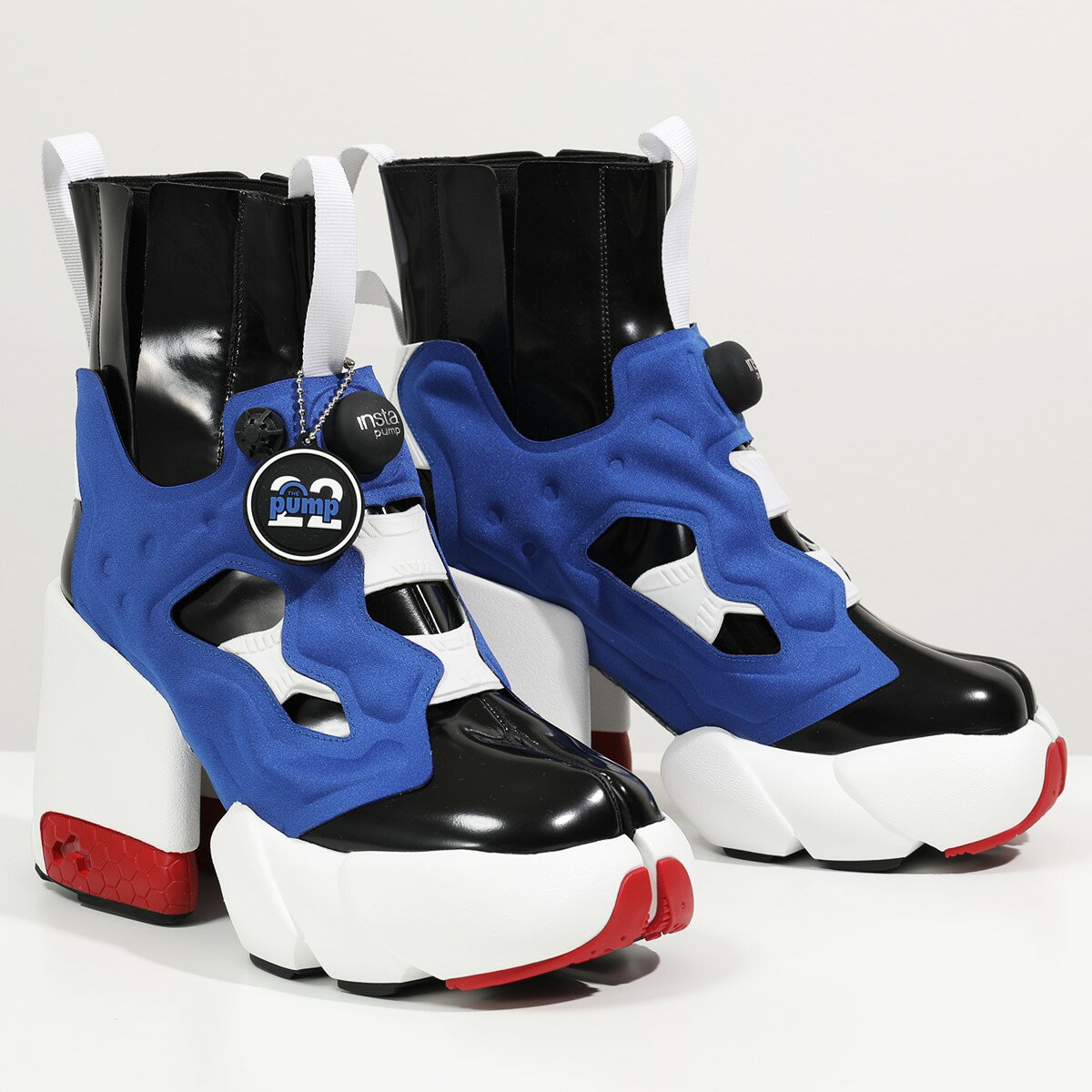 MAISON MARGIELA Reebok メゾンマルジェラ リーボック S34WU0023 P3782 Tabi Instapump Fury Hi コラボ 足袋 ショートブーツ 靴 H8379 レディースのサムネイル