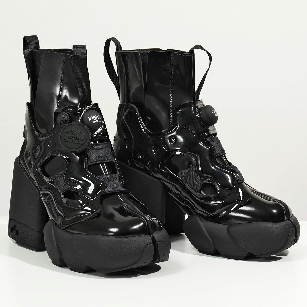 MAISON MARGIELA Reebok メゾンマルジェラ リーボック S34WU0023 P3782 Tabi Instapump Fury Hi コラボ 足袋 ショートブーツ 靴 H8382 レディースのサムネイル