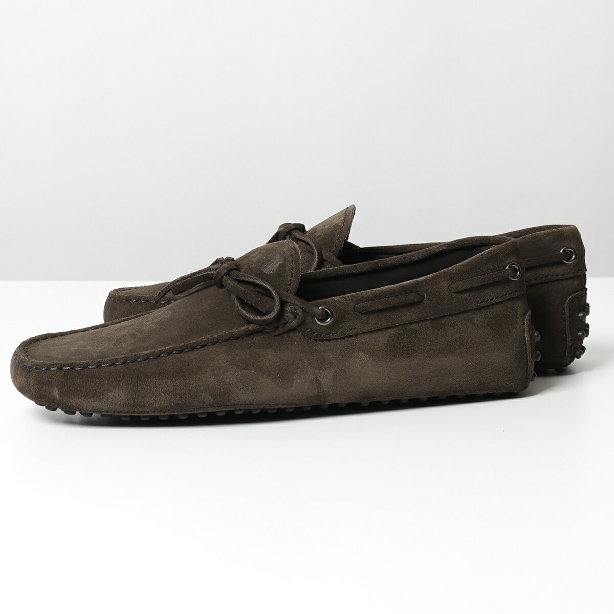 TODS トッズ XXM0GW05470RE0 ゴンミーニ スエード ドライビングシューズ 靴 S800/TESTA-MORO メンズのサムネイル