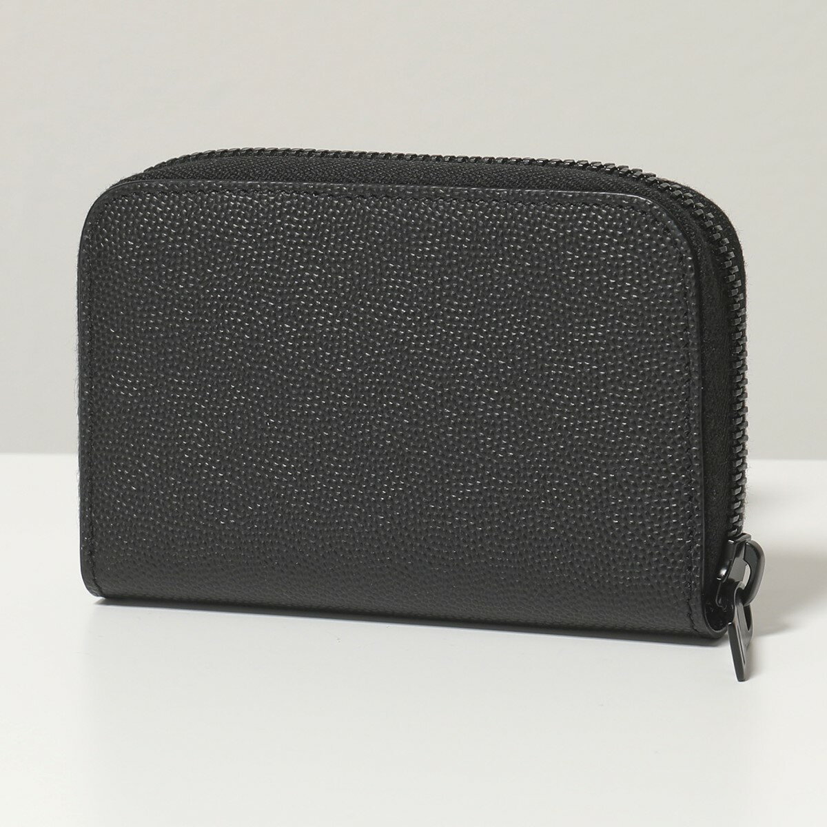 【エントリーでポイント最大7倍！30日18時〜23時59まで】SAINT LAURENT サンローランパリ 535411 BTY0U レザー コインケース 小銭入れ コンパクトウォレット 財布 カサンドラロゴ 1000 メンズ