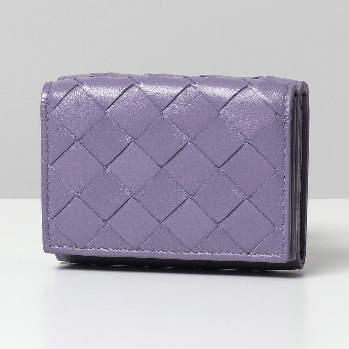 BOTTEGA VENETA ボッテガヴェネタ 635561 VCPP2 三つ折りウォレット レザー イントレチャート 三つ折り財布 ミニ財布 5130 レディースのサムネイル