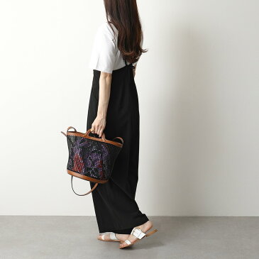 【エントリーでポイント最大8倍!5日21時〜23時59分まで】MARNI マルニ SCMP0057Q0 P4175 プリントナイロン メッシュバッグ ハンドバッグ かごバッグ ショルダーバッグ 鞄 TRC40 レディース【2021ss】