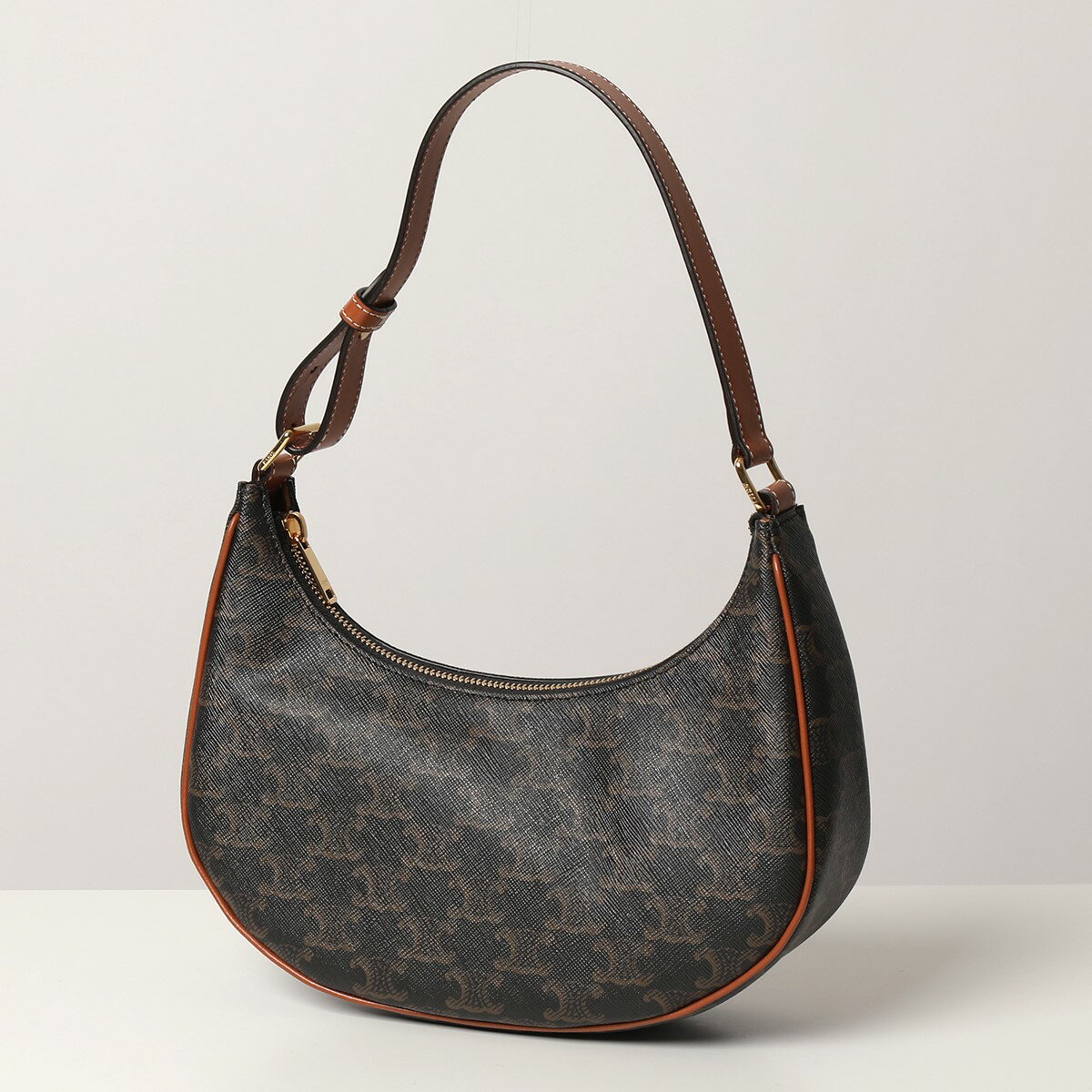 CELINE セリーヌ 193952BZJ.04LU Ava Bag アヴァバッグ トリオンフキャンバス ハンドバッグ 鞄 Tan レディースのサムネイル