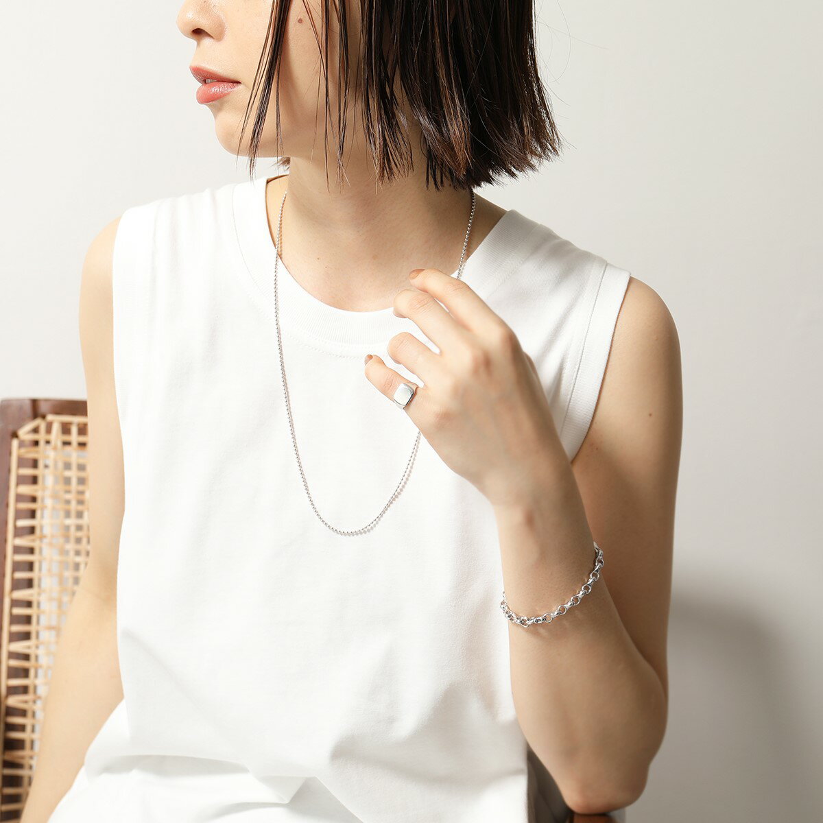 TOMWOOD トムウッド リング Mini Signet Cushion ミニ シグネット クッション 100771 R74RINA01S925A レディース メンズ シルバー925 指輪 SILVER