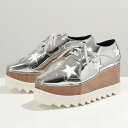 STELLA McCARTNEY ステラマッカートニー 363998 W0ZR5 インジウム ELYSE エリス プラットフォーム スター シューズ 厚底 シャークソール 靴 8171 レディース