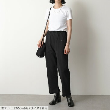 【エントリーでポイント最大9倍!25日18時〜23時59まで】MM6 Maison Margiela エムエムシックス メゾンマルジェラ S52KA0323 S25337 ロゴ スウェットパンツ スリット 900 レディース