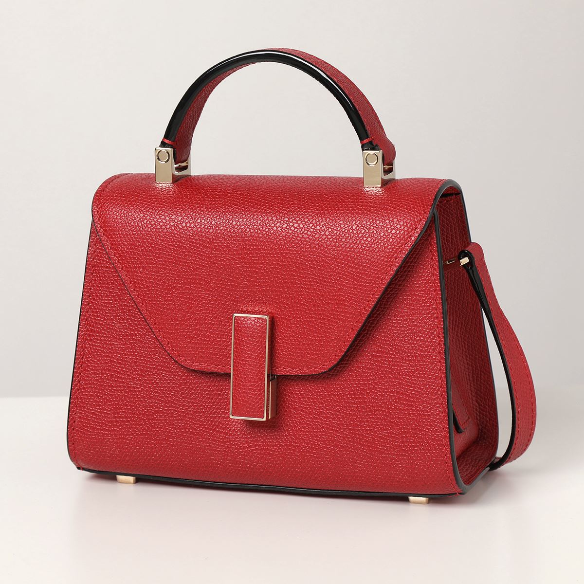 Valextra ヴァレクストラ V5E21 028000R マイクロ イジィデ Iside レザー ショルダーバッグ ポシェット 鞄 RR/Rosso レディースのサムネイル