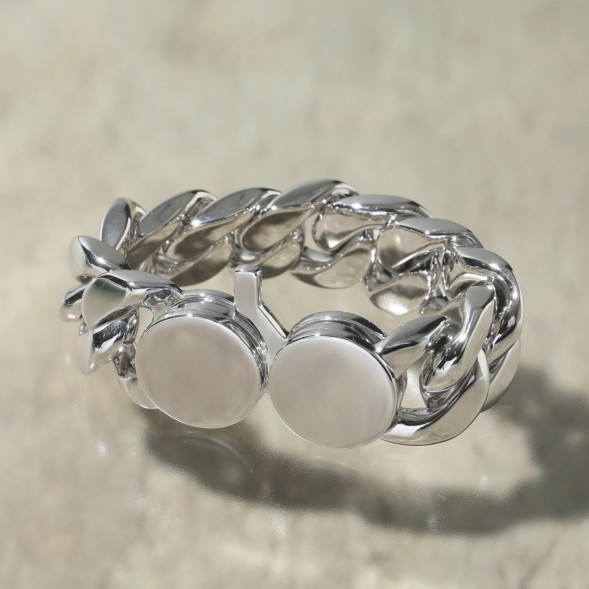 【訳有】TOMWOOD トムウッド BL42831 NA01S Chunky Bracelet S シルバー925 チャンキーチェーン ブレスレット SILVER メンズ