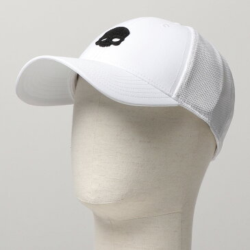 【10%OFFクーポン対象!28日0時〜】HYDROGEN ハイドロゲン FR0092 SKULL CAP ベースボールキャップ メッシュ ロゴ スカル 帽子 001/WHITE メンズ【2021ss】【cp_hat】