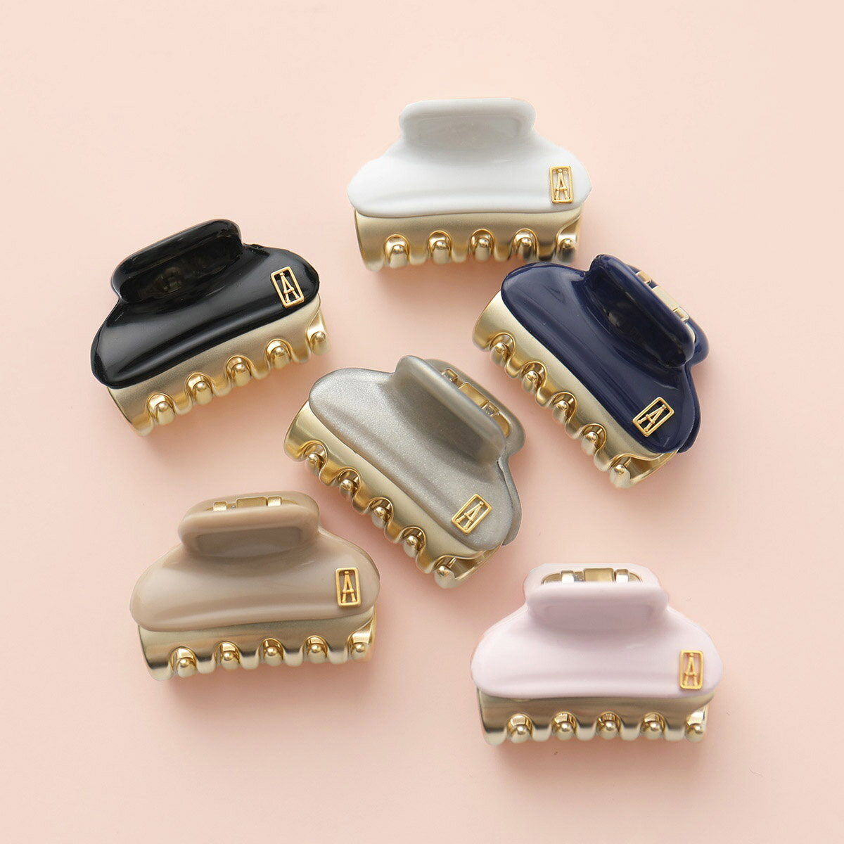 ALEXANDRE DE PARIS アレクサンドル ドゥ パリ ヘアークリップ ICCB 12831 02 レディース VENDOME CLIP Baby 髪留め ヘアーアクセサリー カラー8色のサムネイル