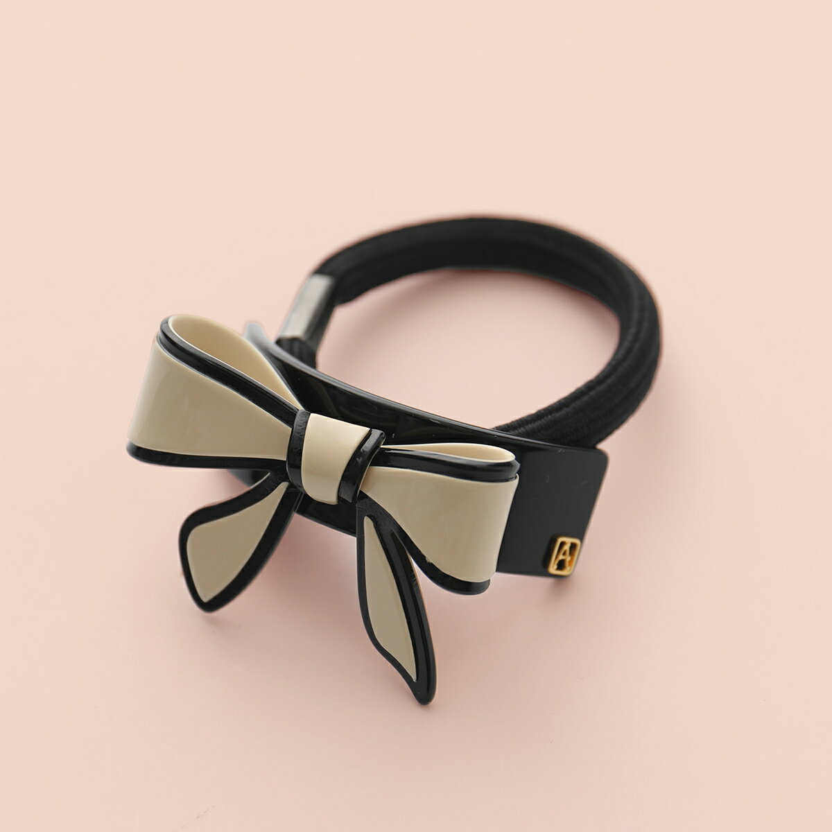 ALEXANDRE DE PARIS アレクサンドル ドゥ パリ APY-12688-08 PONY ヘアゴム 髪留め ヘアアクセサリー リボン X-NOIR レディースのサムネイル