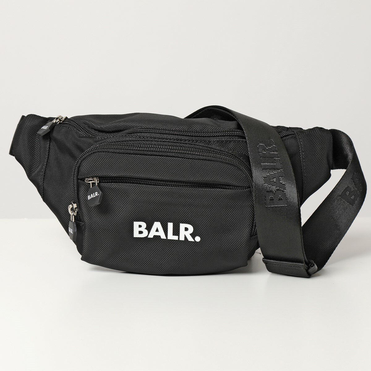 BALR. ボーラー B6220.1011 U-Series Small Waistpack ボディバッグ ウエストポーチ ベルトバッグ ロゴ 鞄 Jet-Black メンズのサムネイル
