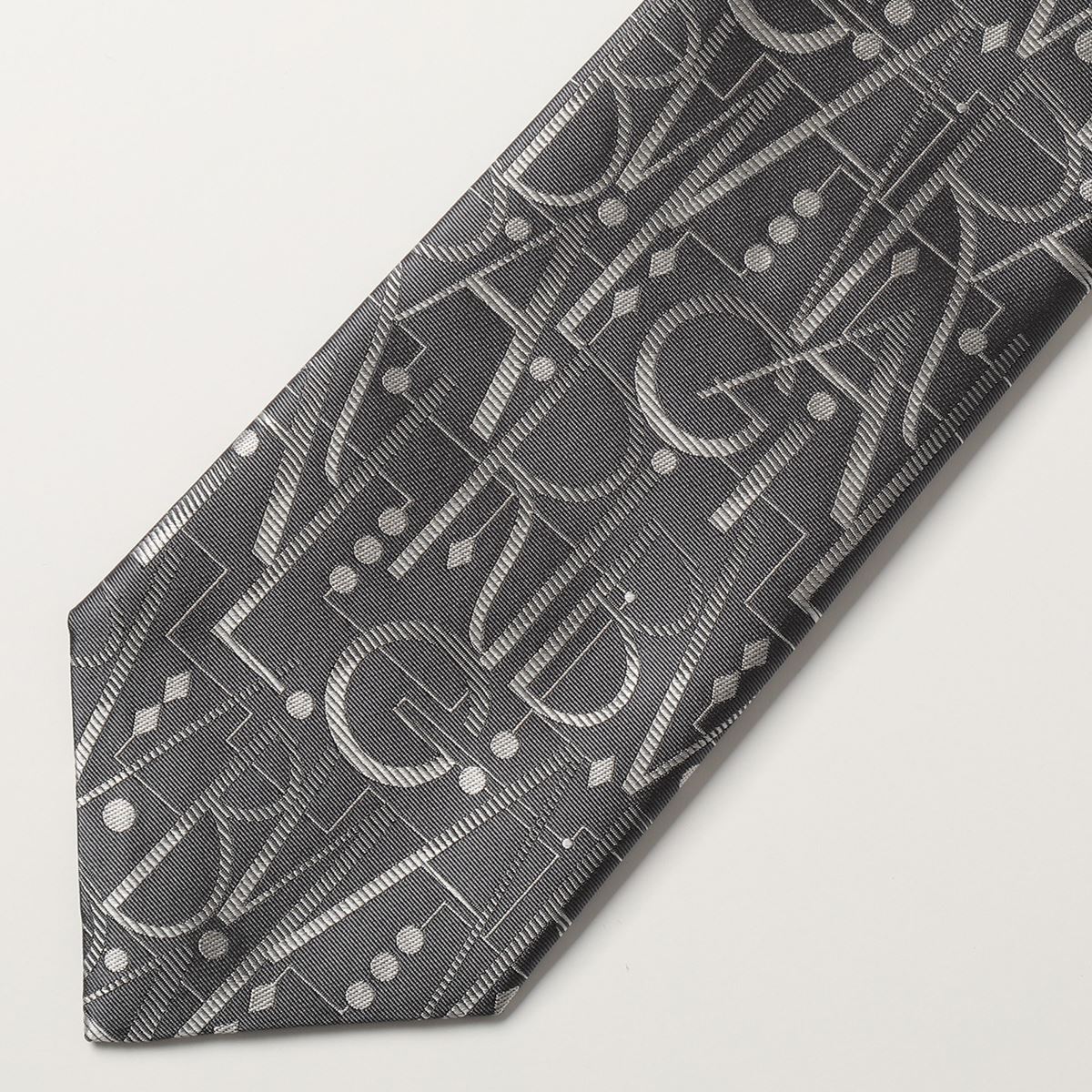 BVLGARI ブルガリ Ties Logo Script 244716 244717 244718 カラー3色 セブンフォールド セッテピエゲ シルク ネクタイ イタリア製 ジャガード ロゴ メンズ