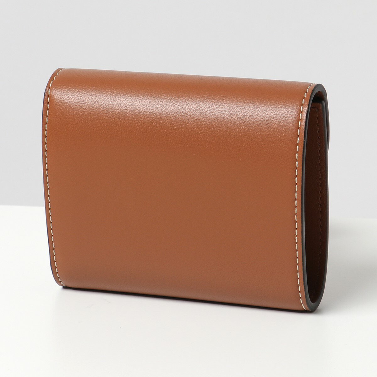 CELINE セリーヌ 10D783BZG.04LU Small Flap Wallet Triomphe トリオンフ レザー 二つ折り財布 ミニ財布 Tan レディース