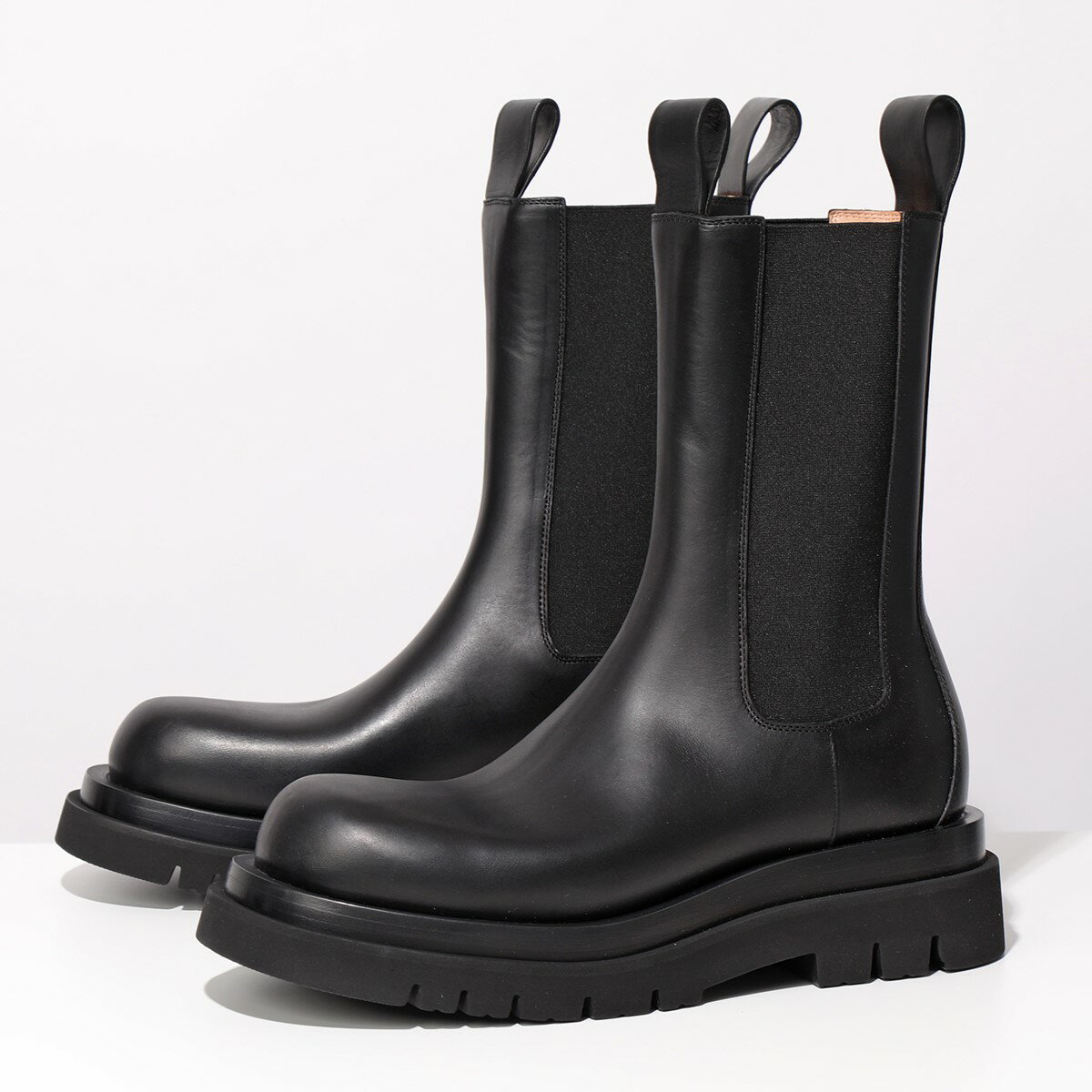 BOTTEGA VENETA ボッテガヴェネタ 592081 VIFH0 LUG BOOT ラグ ブーツ チェルシーブーツ サイドゴア レザー 1000/BLACK メンズのサムネイル