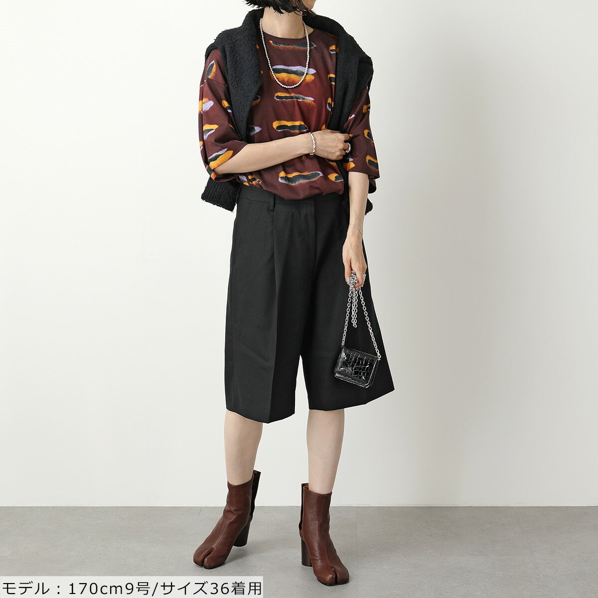 DRIES VAN NOTEN ドリスヴァンノッテン ハーフパンツ レディース PORTER SHORT 10974 3183 900 ウール ショートパンツ【po_jyuuu】