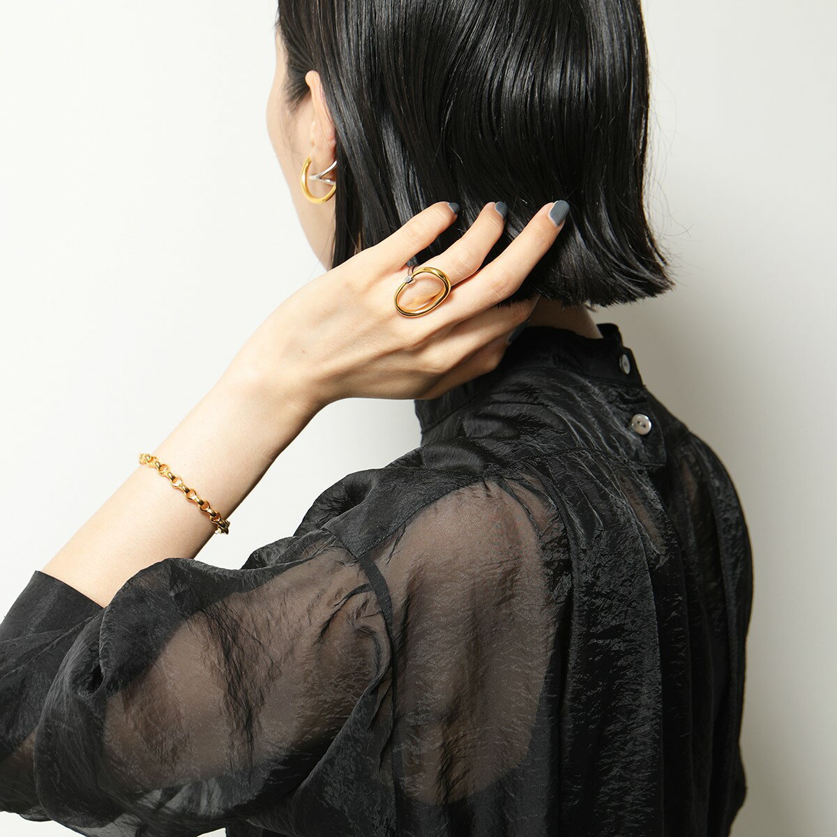 Charlotte Chesnais シャルロットシェネ リング Turtle Ring 16BA013VEAR レディース シルバー925 18Kゴールドメッキ 指輪 VERMEIL＆ARGENT【po_sannn】【cp_fifte】