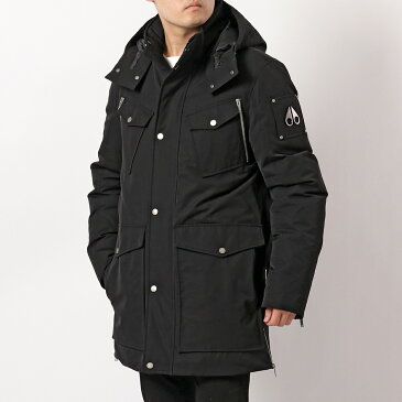 MOOSE KNUCKLES ムースナックルズ ダウンジャケット SPIRIT JACKET M31MJ119 メンズ フード付き ブルゾン ミドル丈 M-65 292/BLACK【po_jyuuu】