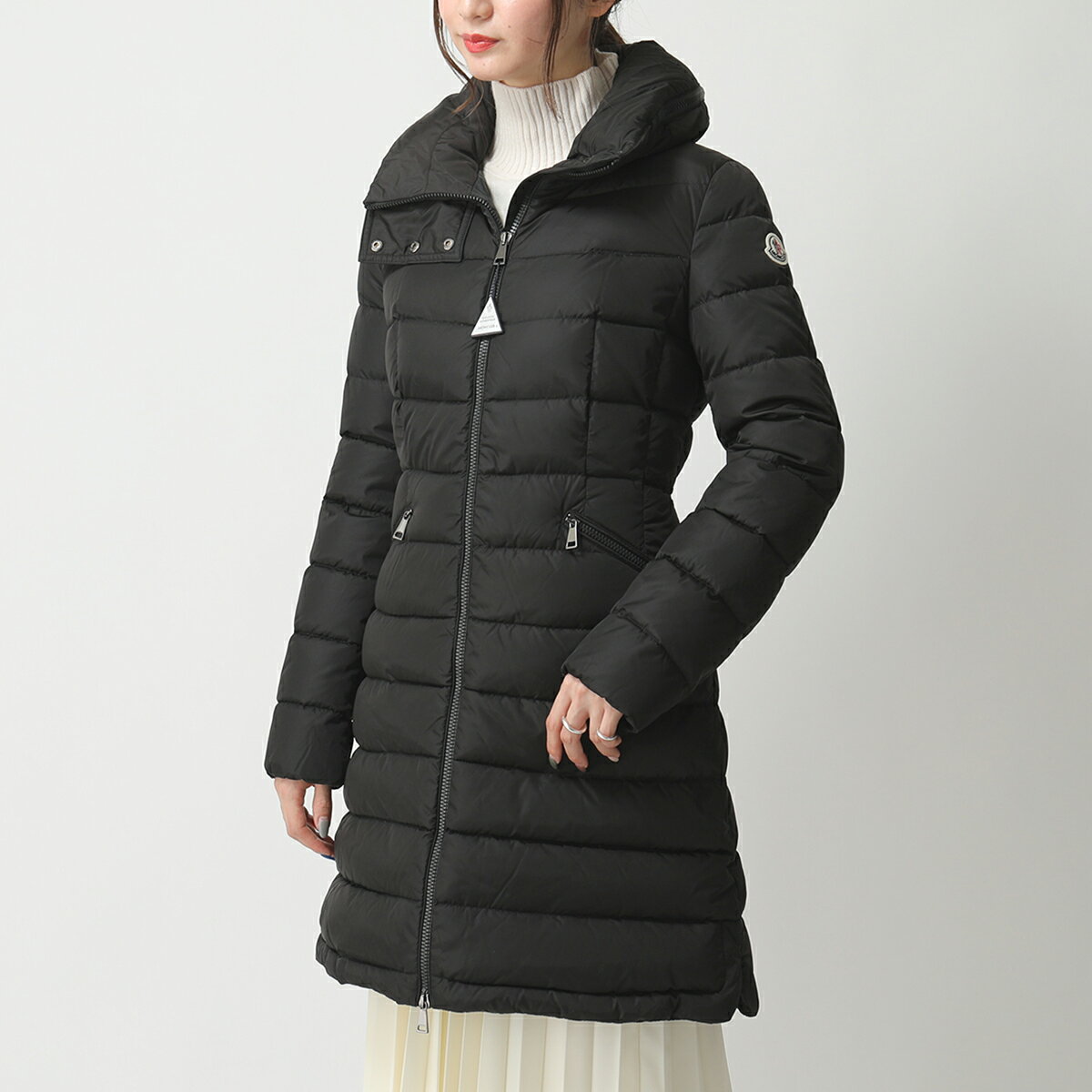 MONCLER モンクレール ダウンコート FLAMMETTE フラメッテ 4993105 54155 レディース ダウンジャケット Aライン フード収納 ナイロン 999のサムネイル