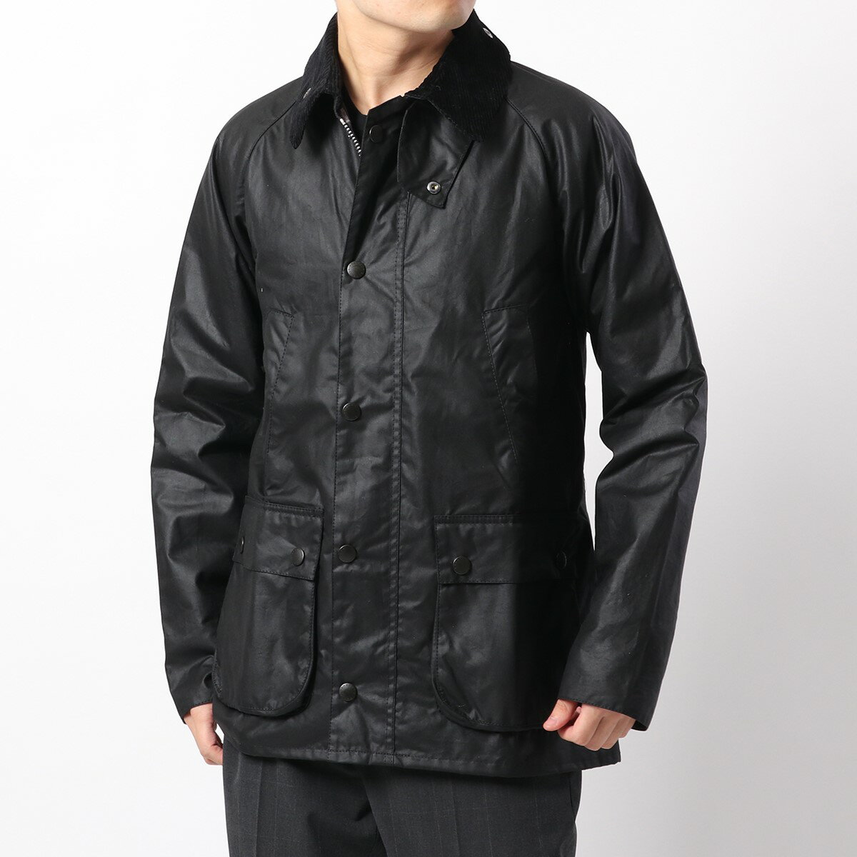 Barbour バブアー ジャケット Slim Bedale ビデイル MWX1758 メンズ ブルゾン コーデュロイステンカラー ワックス オイルドジャケット コート BK92