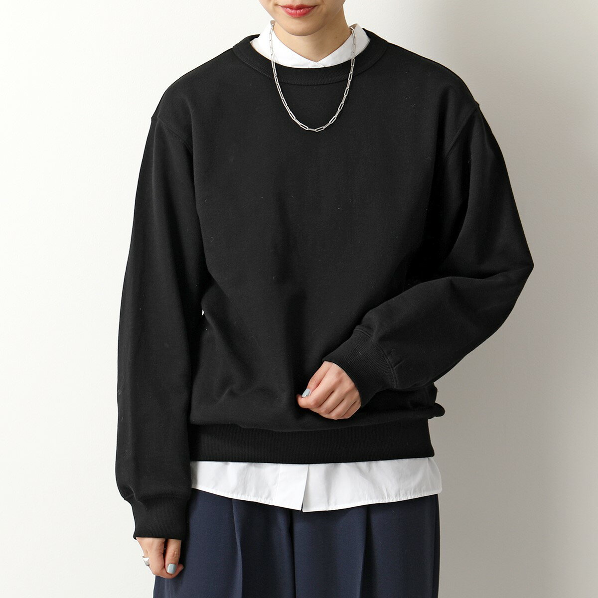 DRIES VAN NOTEN ドリスヴァンノッテン トレーナー HAXTI 3608 W.K.SWEATER 11134 3608 レディース スウェットシャツ 900/BLAのサムネイル