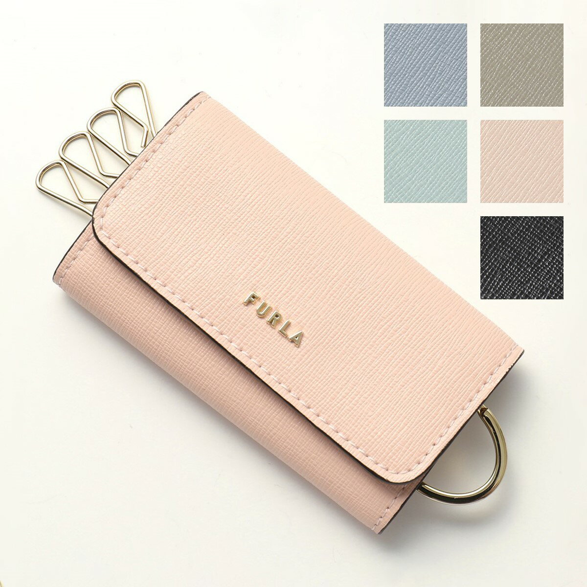 Furla フルラ キーケース BABYLON KEYCASE RAC5UNO B30000 レディース バビロン レザー 4連 カラー6色