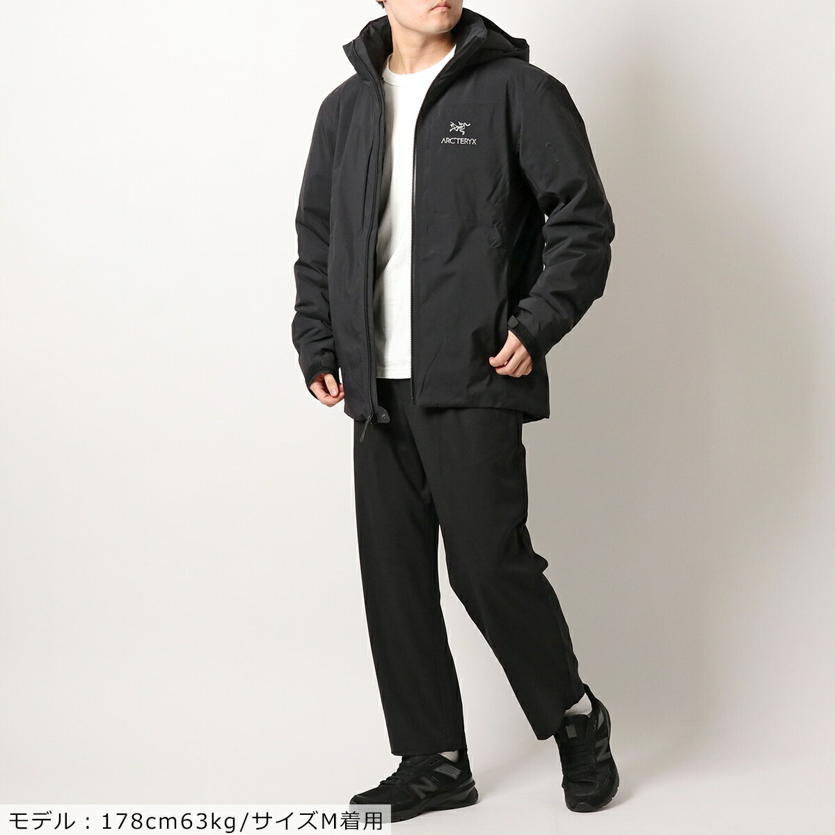 ARCTERYX アークテリクス マウンテンパーカー Fission SV Jacket 19645 メンズ 中綿 コアロフト ジャケット GORE-TEX ゴアテックス Black【po_jyuuu】