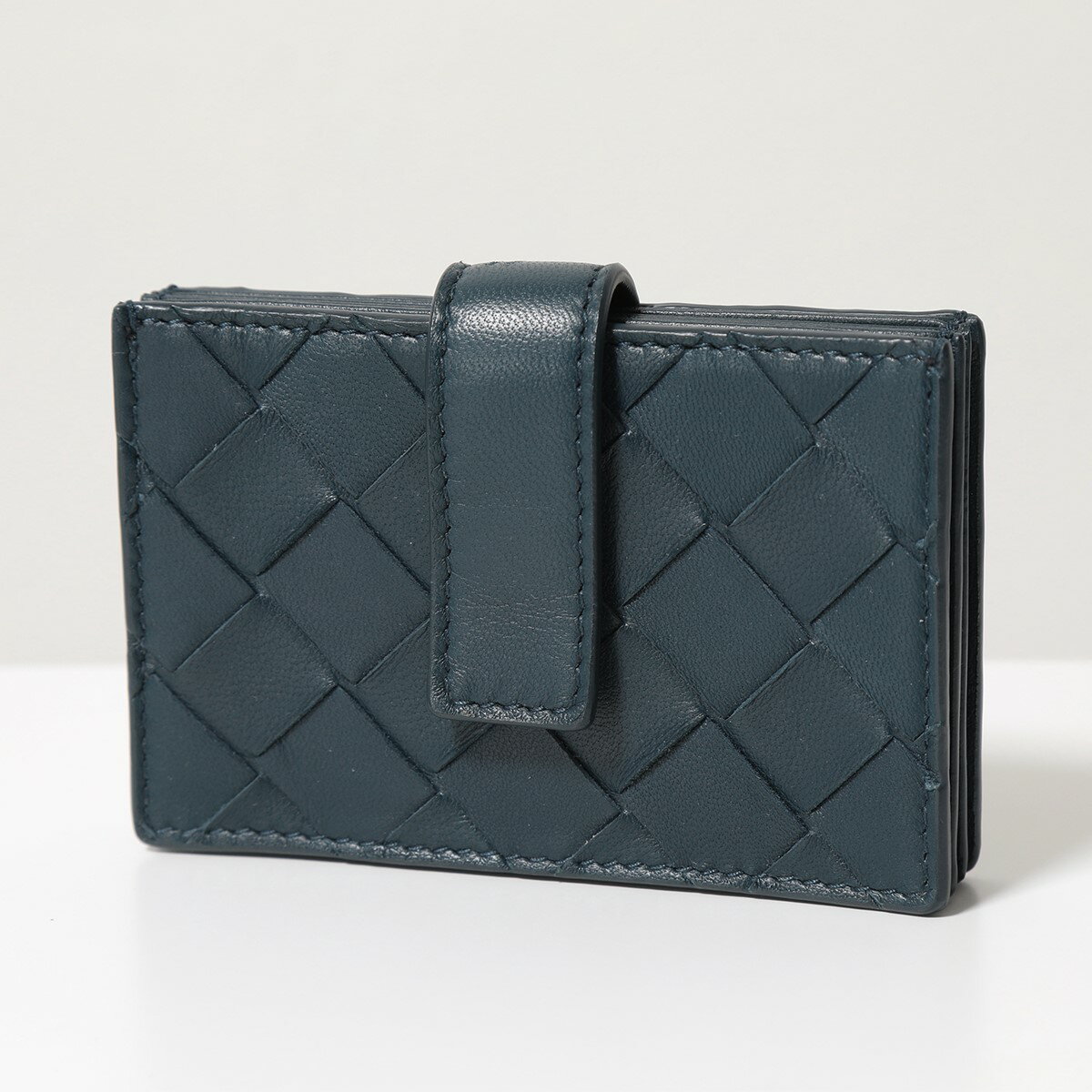 BOTTEGA VENETA ボッテガヴェネタ カードケース 592674 VO0BI レディース メンズ イントレチャート レザー パスケース 3116のサムネイル