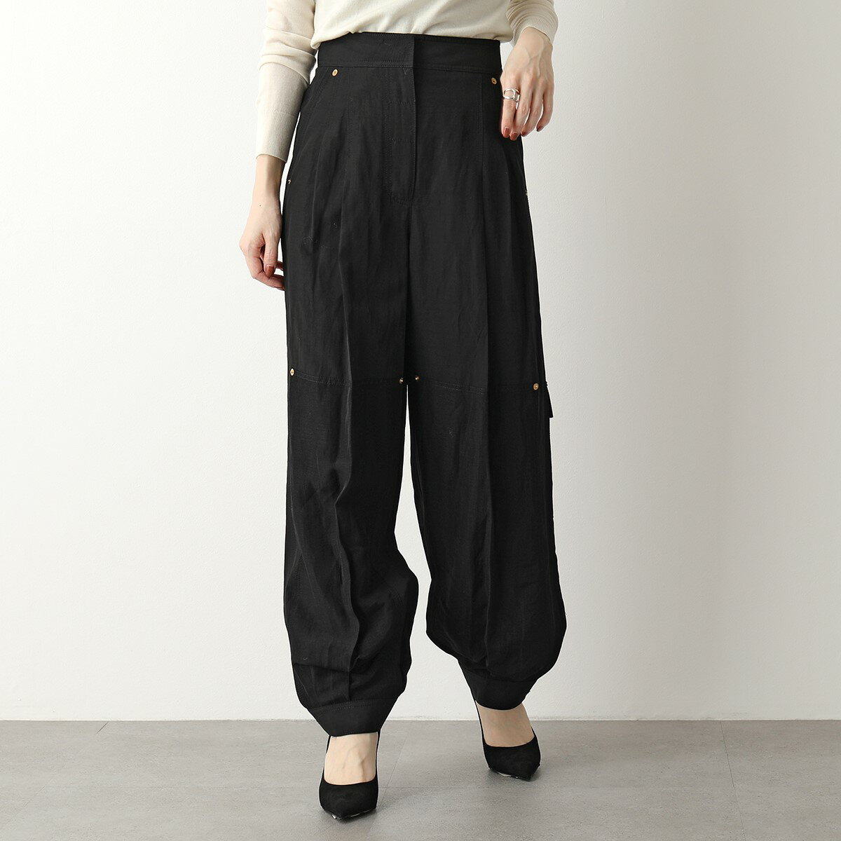 LOEWE ロエベ バルーンパンツ BALLOON TROUS バルーン トラウザーズ S540Y04W07 レディース 1100/BLACKのサムネイル