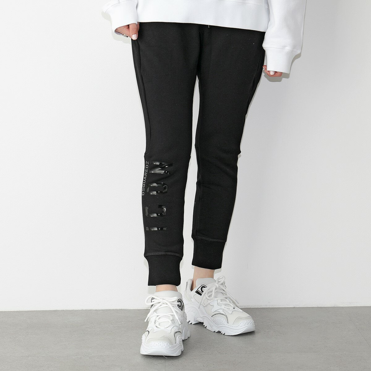 DSQUARED2 ディースクエアード スウェットパンツ Icon Joggers S80KA0018 S25516 レディース ジョガーパンツ ロゴ 900【po_jyuuu】