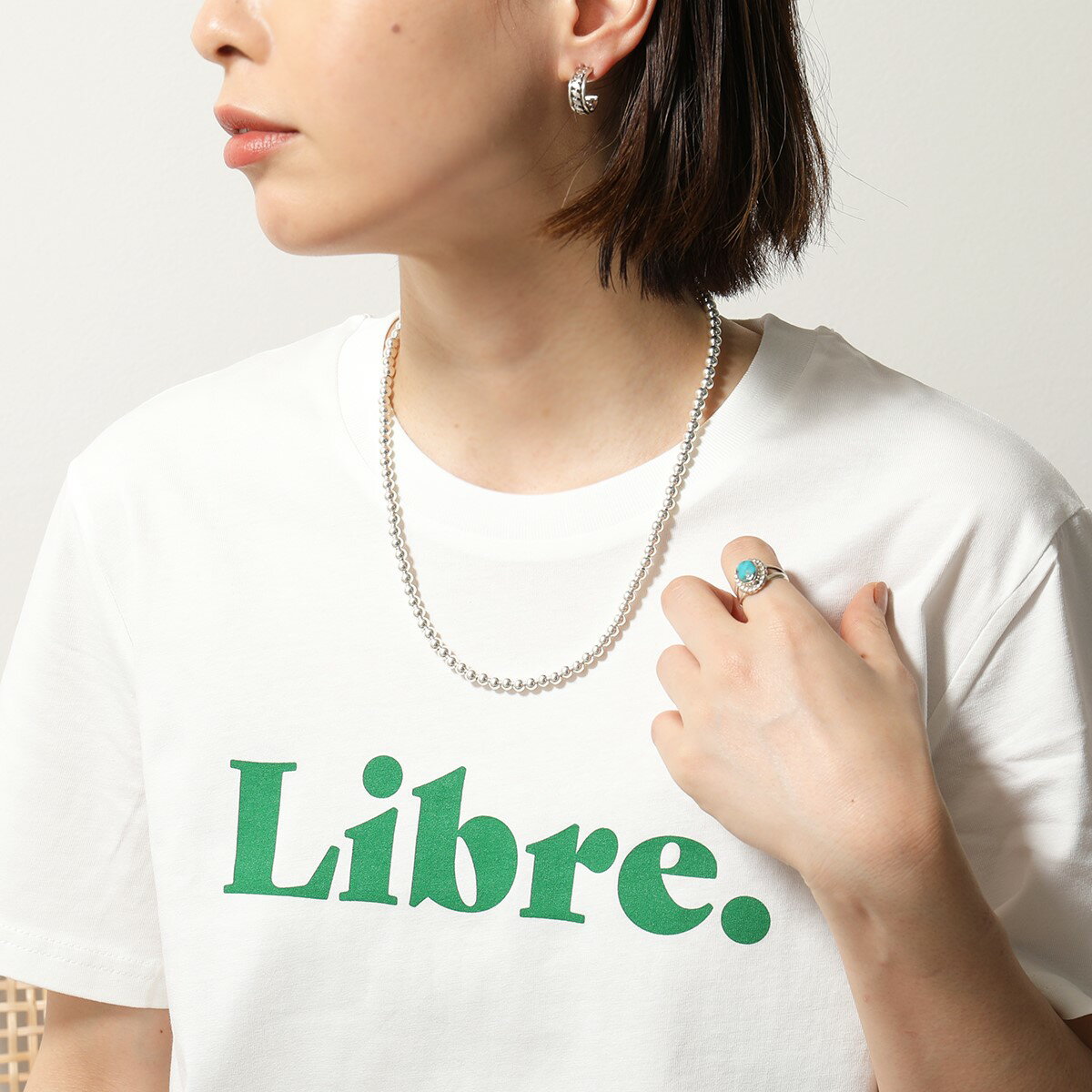 HARPO ハルポ Boule Necklace 20/5 50cm/20inch/5mm ボール ネックレス アクセサリー ナバホパール シルバー レディース