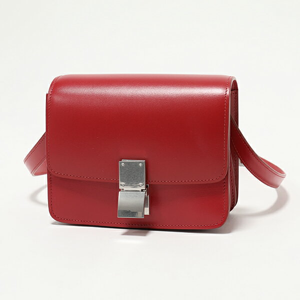 CELINE セリーヌ ショルダーバッグ CLASSIC BOX Small クラシックボックス スモール 189183DLS.27ED レディース レザー ポシェット 鞄 Redのサムネイル