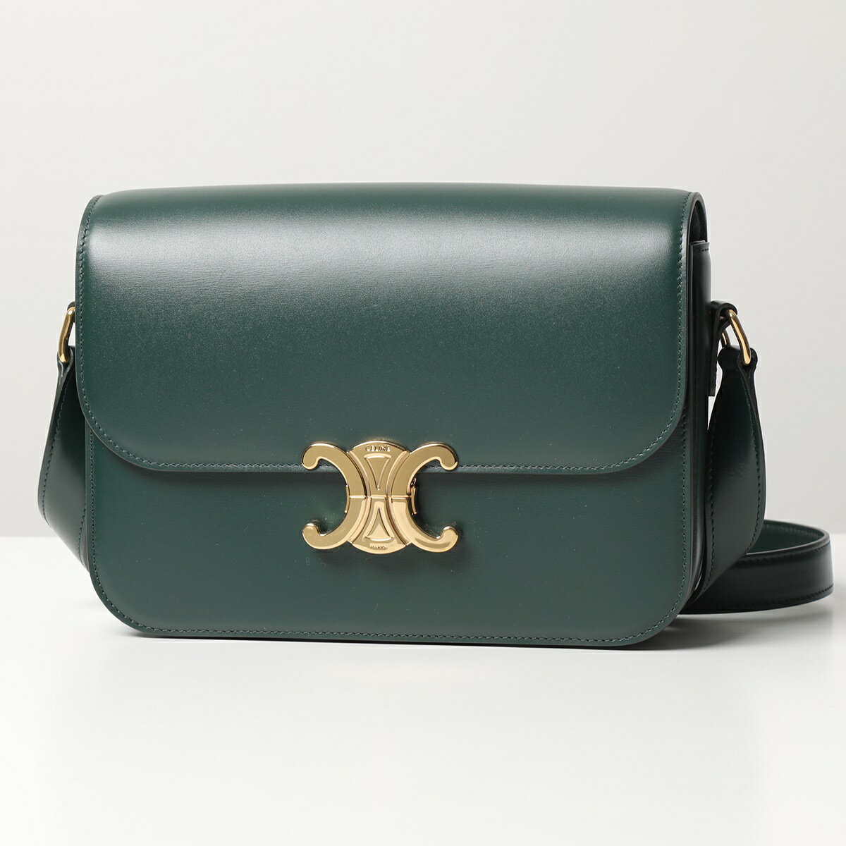 CELINE セリーヌ ショルダーバッグ Medium Triomphe トリオンフ ミディアム 187363BF4.31AN レディース レザー ポシェット 鞄 Amazoneのサムネイル