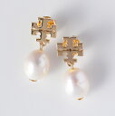 TORY BURCH トリーバーチ ピアス 65156 レディース Kira Pearl Drop Earring キラ パール ドロップ カラー2色