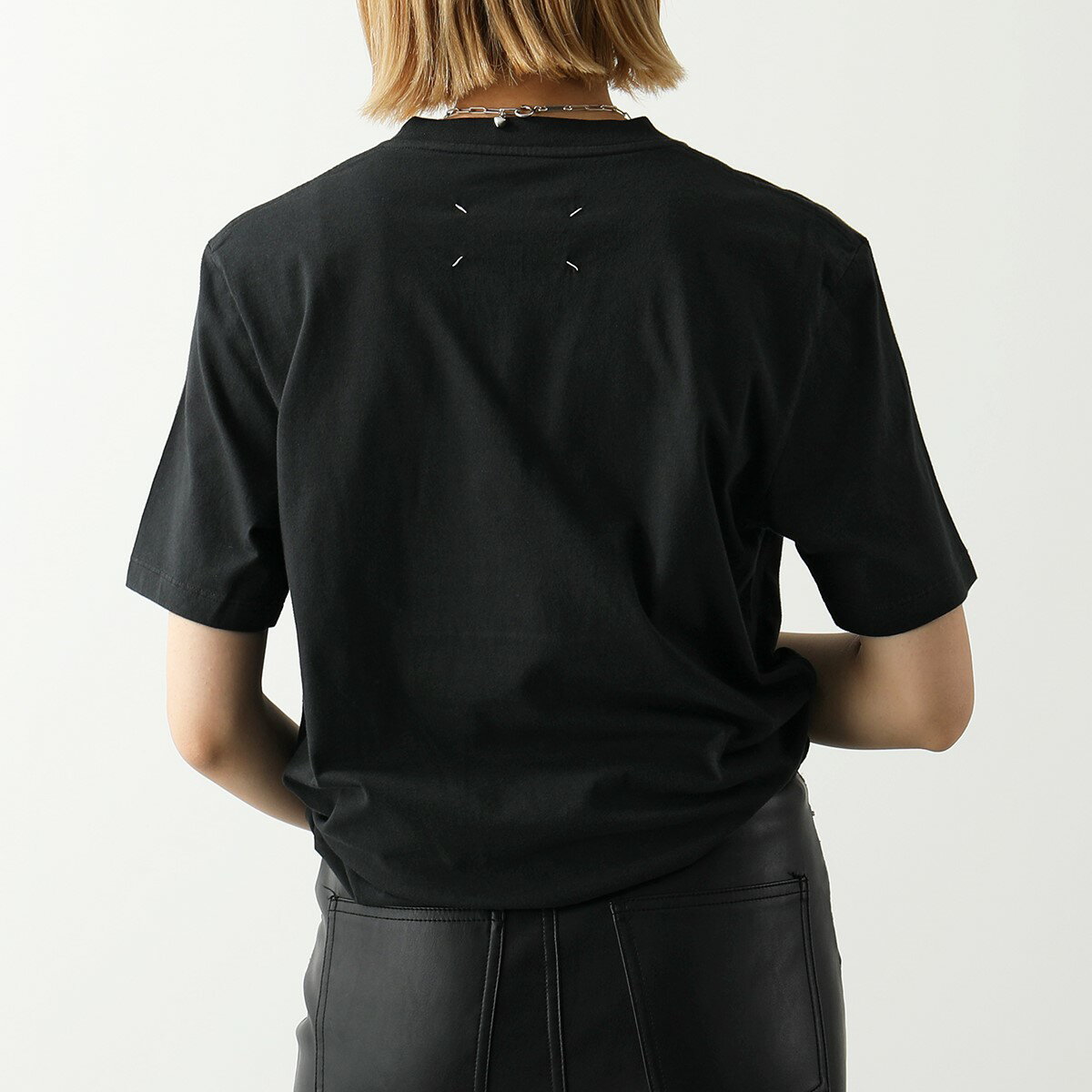 MAISON MARGIELA マルジェラ 10 Tシャツ S50GC0672 S24347 レディース 半袖 コットン ジャージー カットソー クルーネック 855のサムネイル