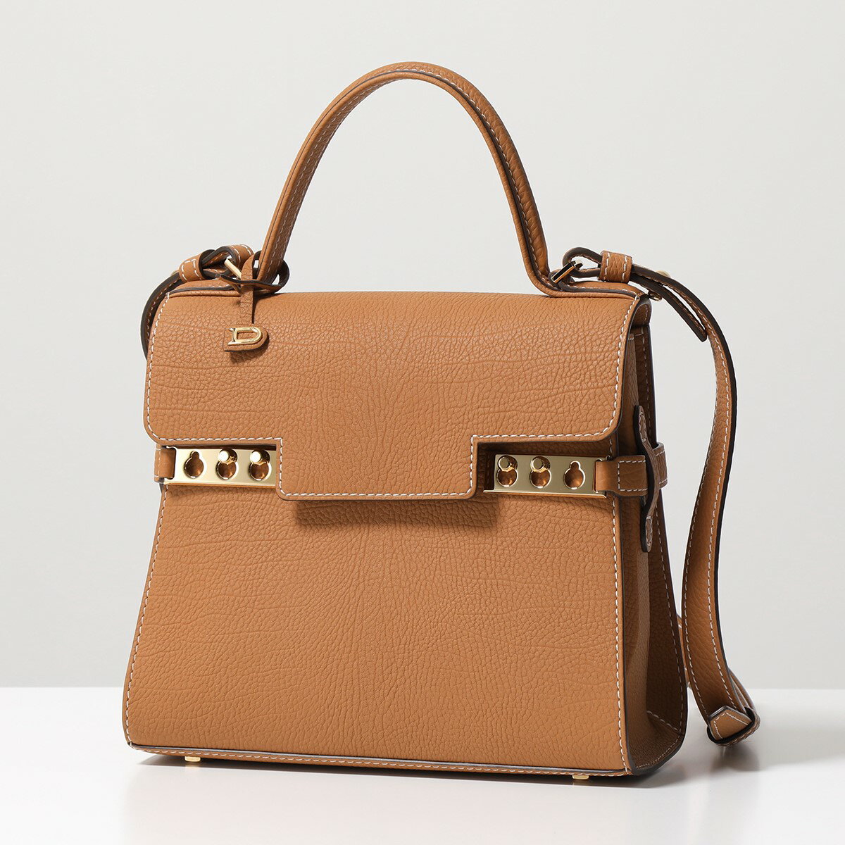 DELVAUX デルヴォー ハンドバッグ Tempete PM タンペート レディース AA0505 AMX0 ADNDO NOS レザー ショルダーバッグ 鞄 Vegetal-Ivoryのサムネイル