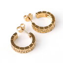 VERSACE ヴェルサーチ ピアス DG28199 DJMT メンズ グレカ フープ アクセサリー Gold