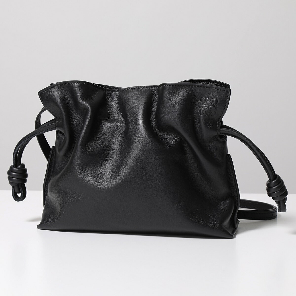 LOEWE ロエベ ショルダーバッグ FLAMENCO CLUTCH MINI フラメンコクラッチ ミニ A411FC2X05 レディース クラッチバッグ レザー 鞄 1100/BLACKのサムネイル