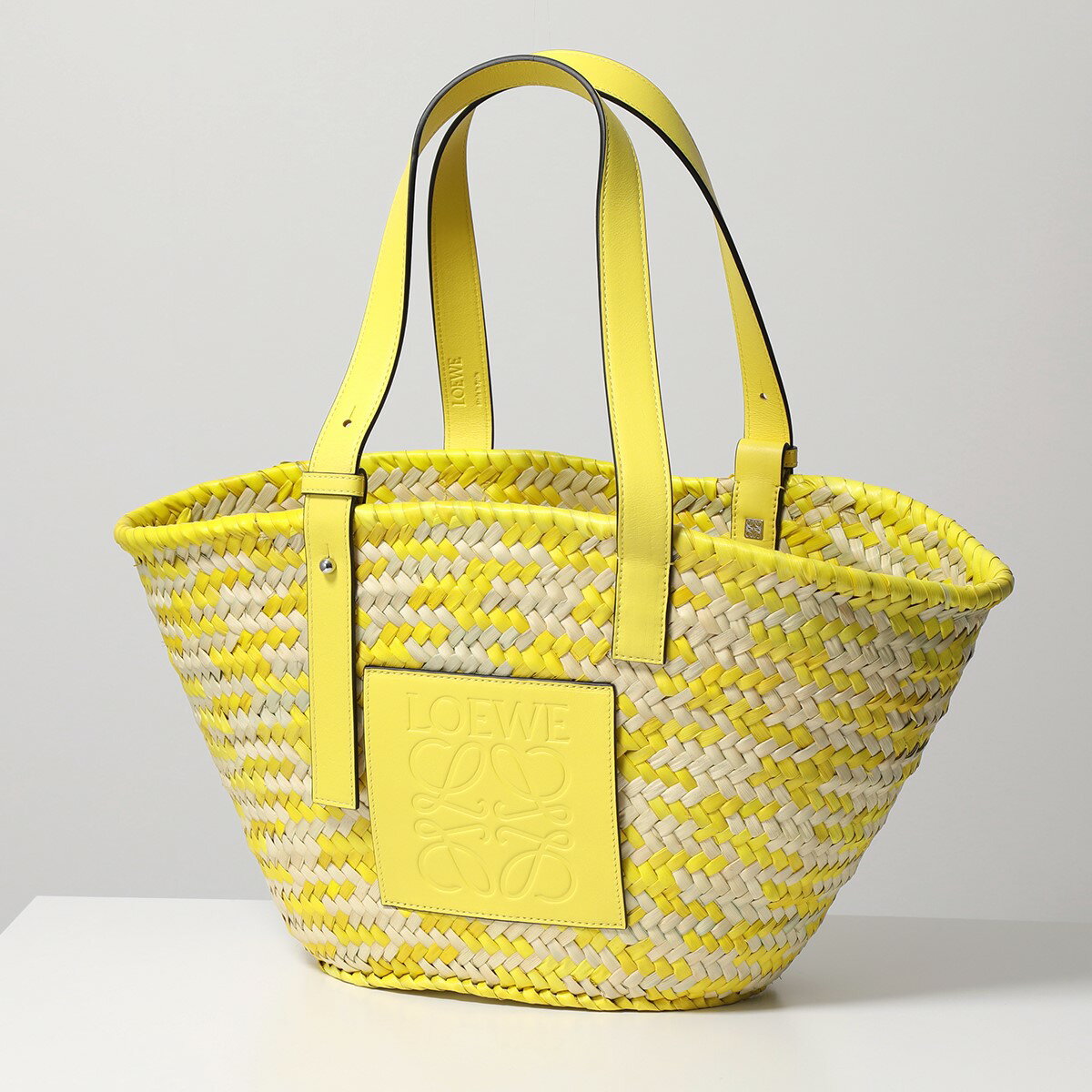 LOEWE ロエベ かごバッグ BASKET CONFETTI A223S92X26 レディース バスケットバッグ カゴバッグ トートバッグ 鞄 2889/NATURAL-LEMONのサムネイル