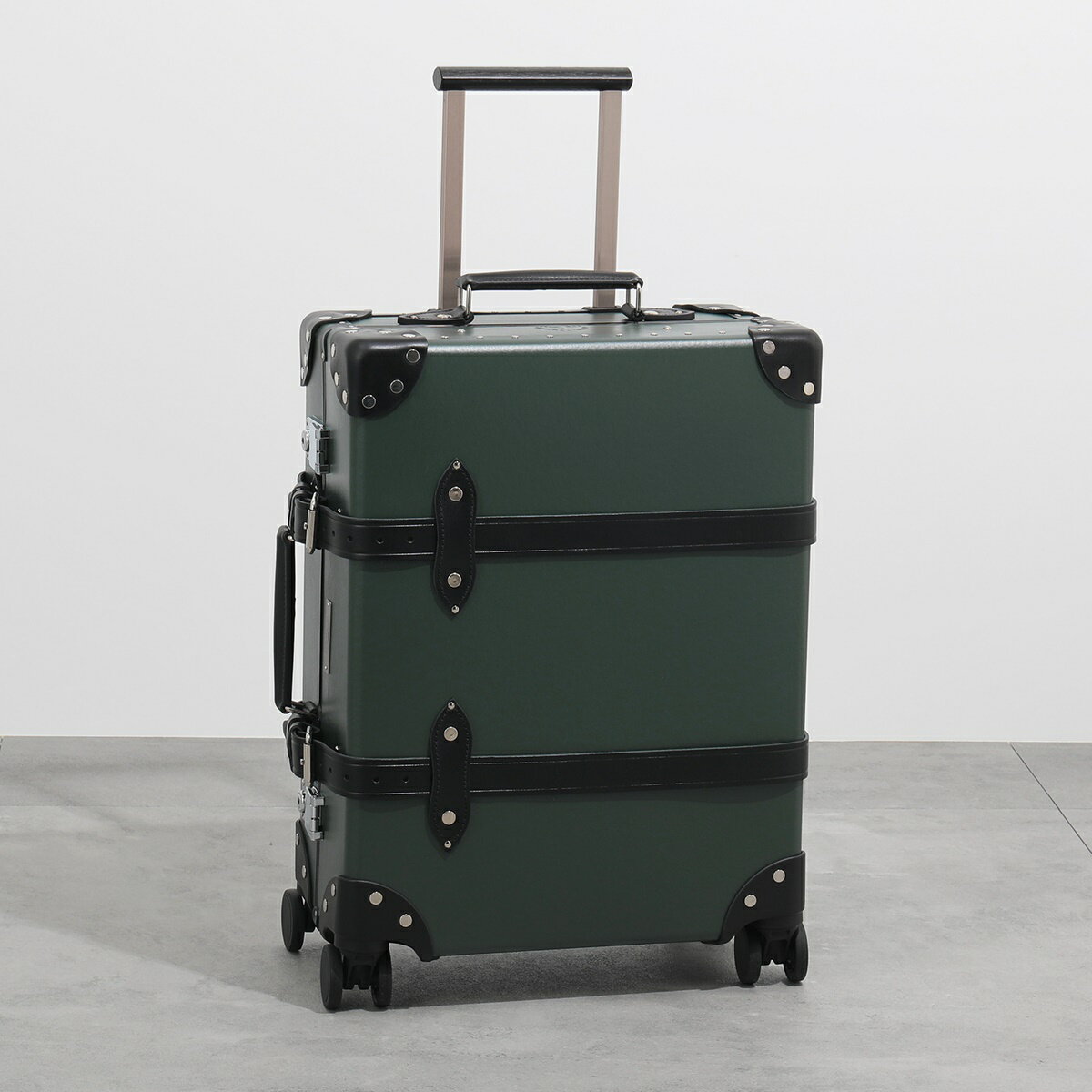 GLOBE TROTTER グローブトロッター キャリーケース Bond 25 Carry-On Trolley Case メンズ 007 コラボ 4ホイール 鞄 Ocean-Green/Black【po_fifth】